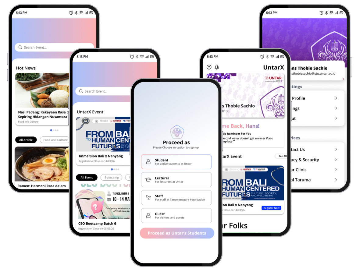 UntarX App Preview