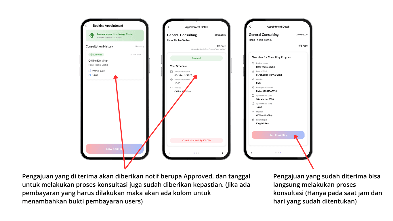 Appointment Confirmation & Details