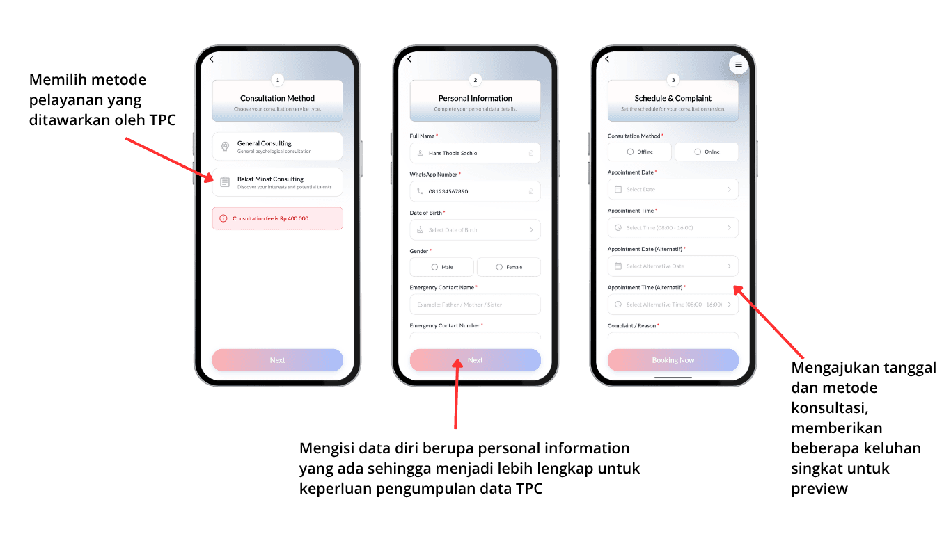 Submit a Booking Request