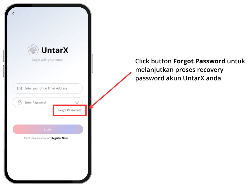 Click Forgot Password
