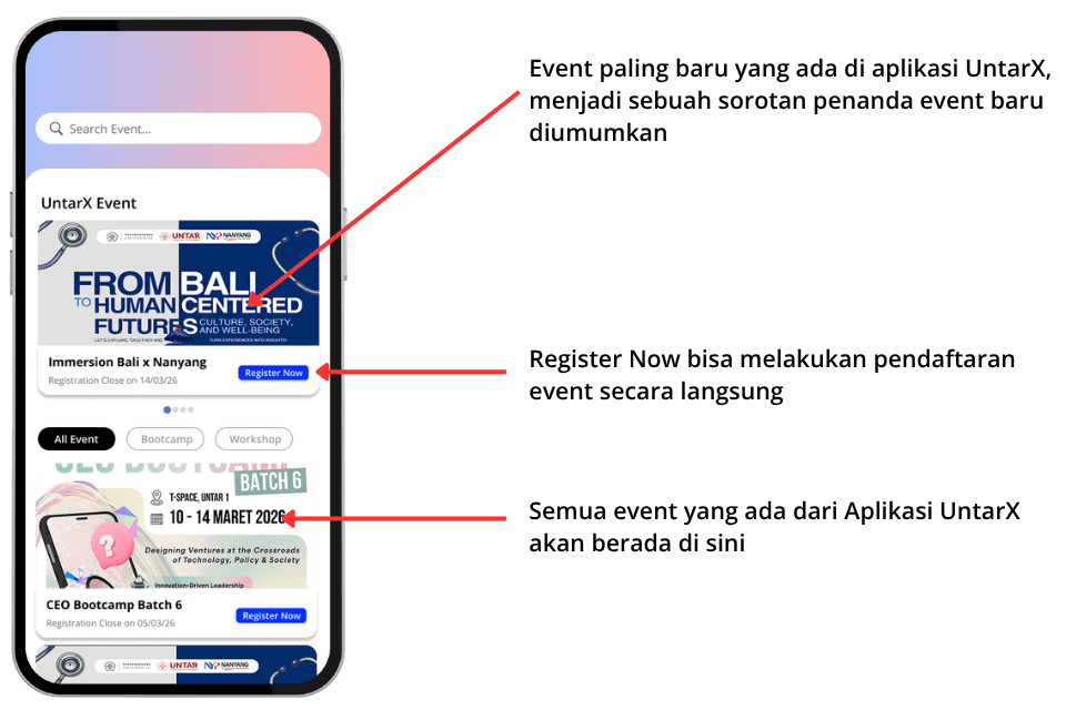 View All Events in UntarX